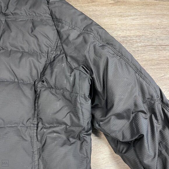 Woolrich Women's Duck Down Jacket/Coat Quilted Winter Size L Black - Picture 12 of 13